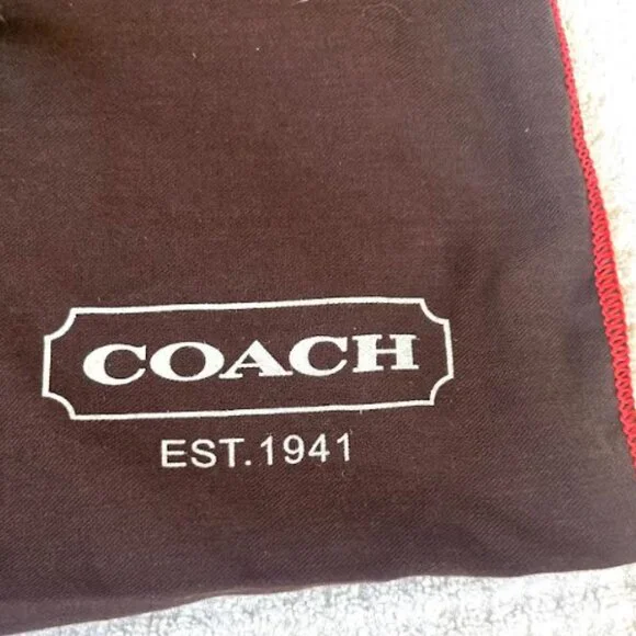 Coach Mint Green Canvas and Suede Bag w/ Dust Bag - Picture 8 of 10